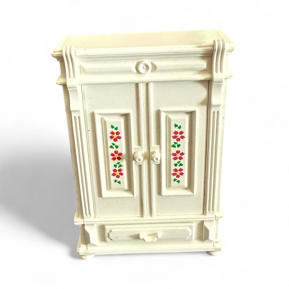Playmobil Victorian Mansion Kids Bedroom 5312 Armoire Cabinet Vintage Dollhouse